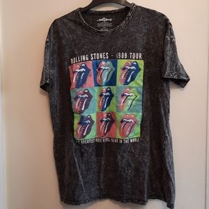 The Rolling Stones Band T-Shirt - 1989 Tour Logo